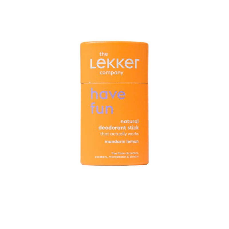 Naturlig Deodorant Stick Mandarin og Sitron fra The Lekker Company